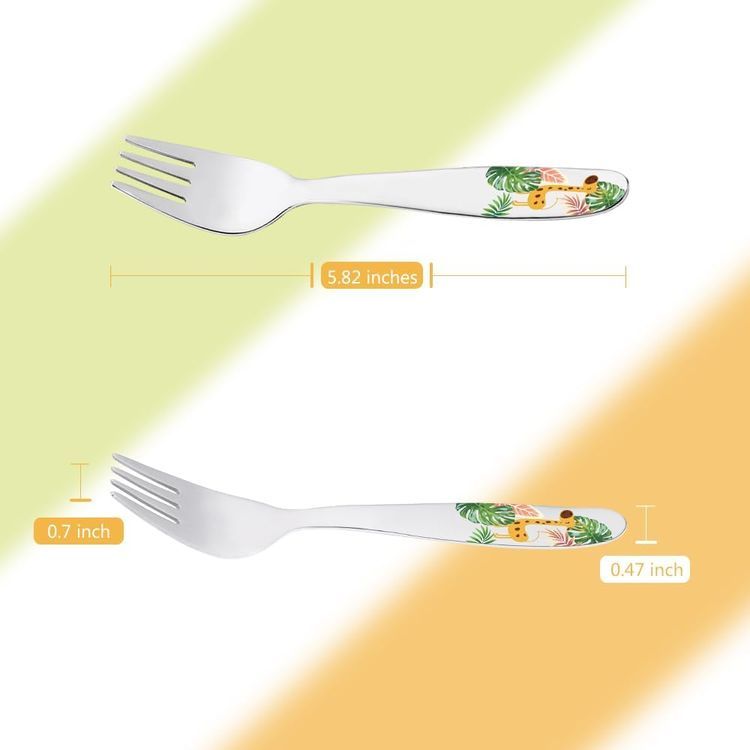 No. 10 - FUNNUO Toddler Forks - 5