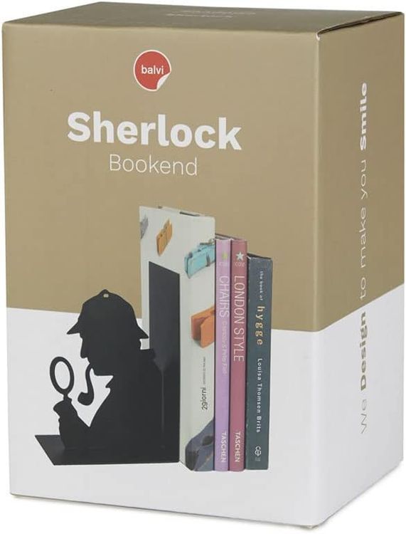 No. 9 - Sherlock Decorative Metal Bookend - 2