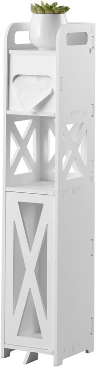 No. 3 - J JINXIAMU Small Bathroom Storage Cabinet - 4