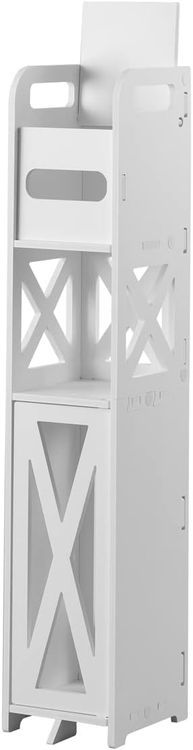 No. 3 - J JINXIAMU Small Bathroom Storage Cabinet - 5