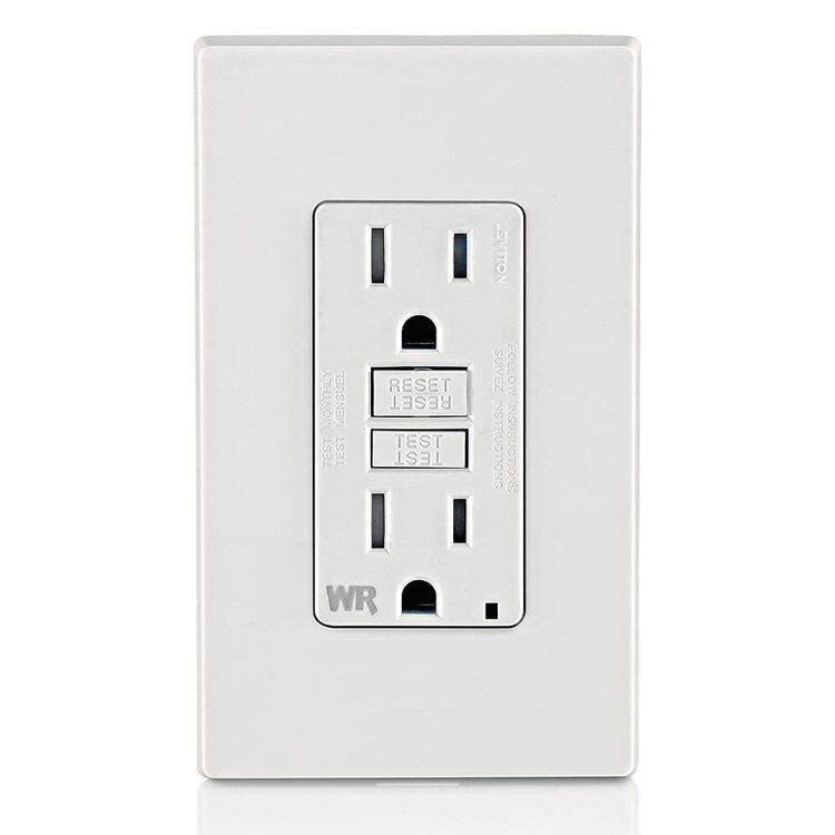 No. 10 - Leviton GFWT1-W Self-Test SmartlockPro Slim GFCI Weather-Resistant and Tamper-Resistant Receptacle - 3