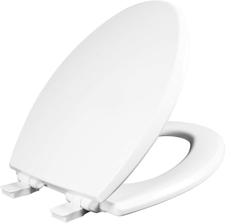 No. 7 - Mayfair 1847SLOW 000 Kendall Slow-Close, Removable Enameled Wood Toilet Seat - 1