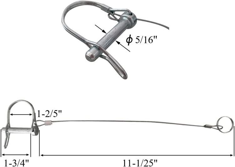 No. 9 - HILILON Trailer Coupler Pin - 2