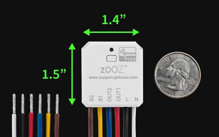 No. 7 - Zooz 700 Series Z-Wave Long Range Double Relay ZEN52 - 2