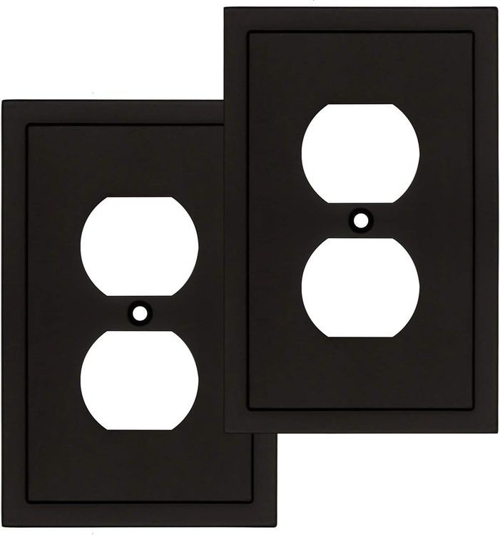 No. 5 - Modern Edge Decorative Wall Plate Switch Plate Outlet Cover - 1