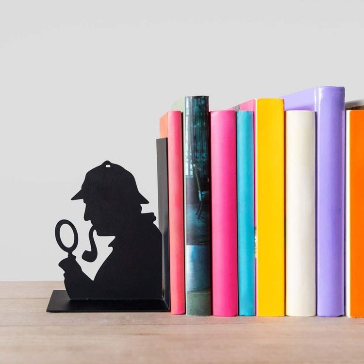 No. 9 - Sherlock Decorative Metal Bookend - 4