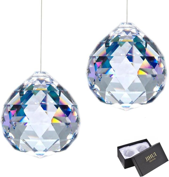 No. 6 - JIHUI Crystal Ball Prism Suncatchers - 1