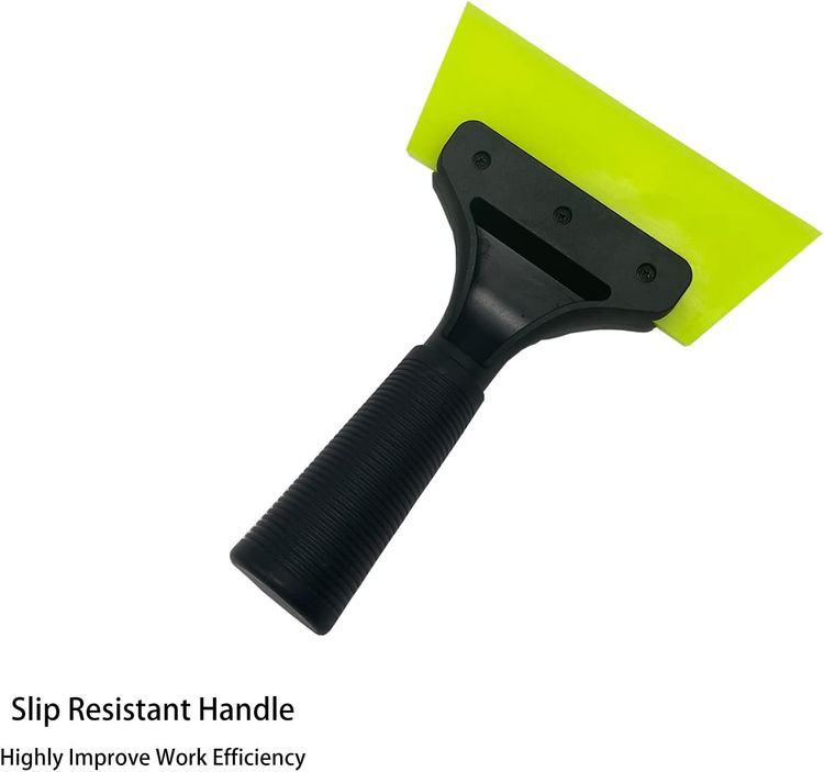 No. 10 - ZUFECY Green Silicone Rubber Blade Car Window Squeegee - 3
