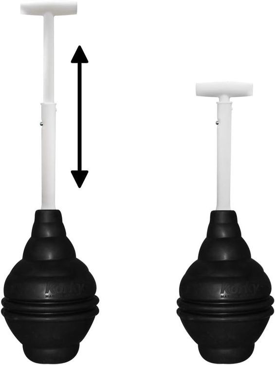 No. 8 - Korky 96-4AM BeehiveMAX Toilet Plunger - 2