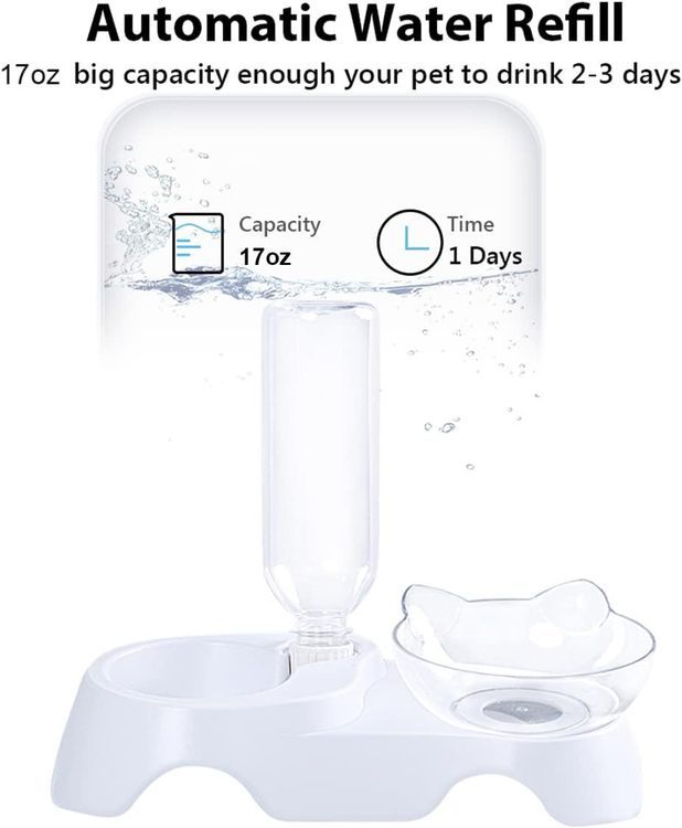 No. 8 - MILIFUN Automatic Water and Food Bowl Set - 3