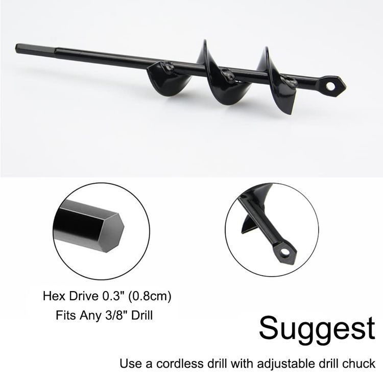 No. 2 - Garden Auger Drill Bit - 3