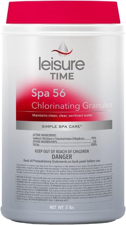 No. 10 - LEISURE TIME E5 Spa 56 Chlorinating Granules - 1