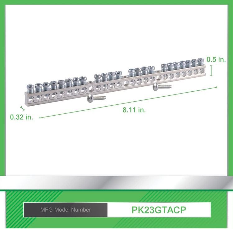 No. 8 - Square D Ground Bar Kit - 2