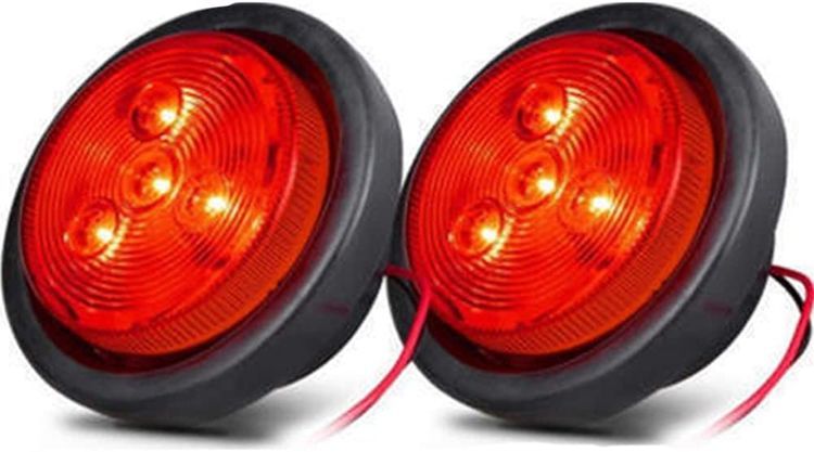 No. 10 - NEW SUN 2.5 Inch Round LED Marker Lights - 1