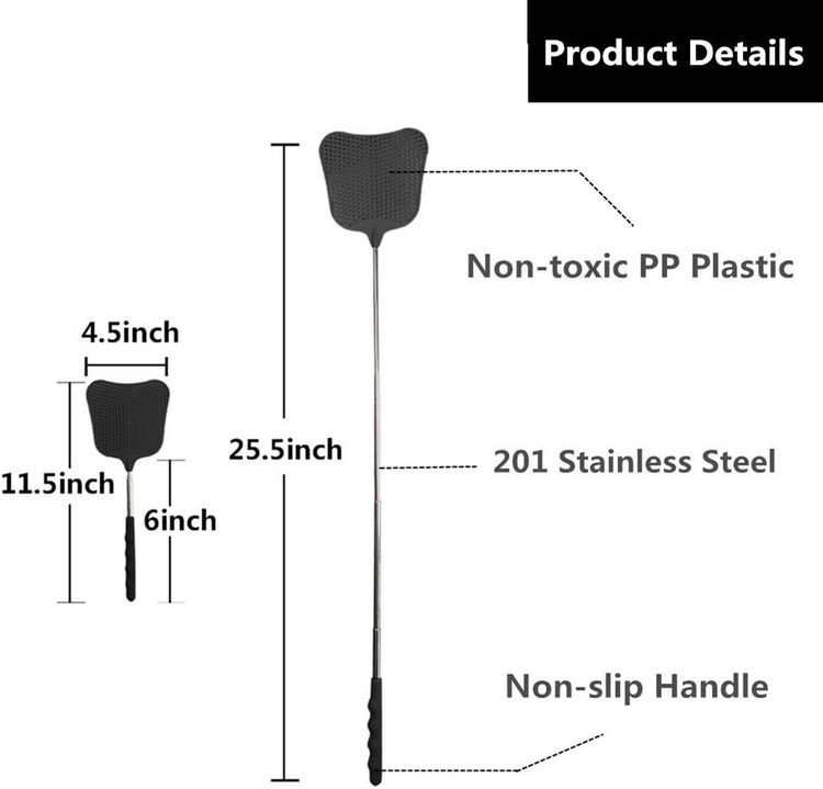 No. 2 - Foxany Telescopic Fly Swatters - 4