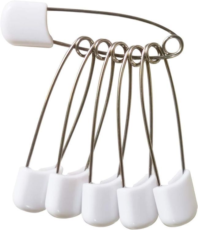 No. 7 - Otylzto Plastic Head Safety Pins - 1