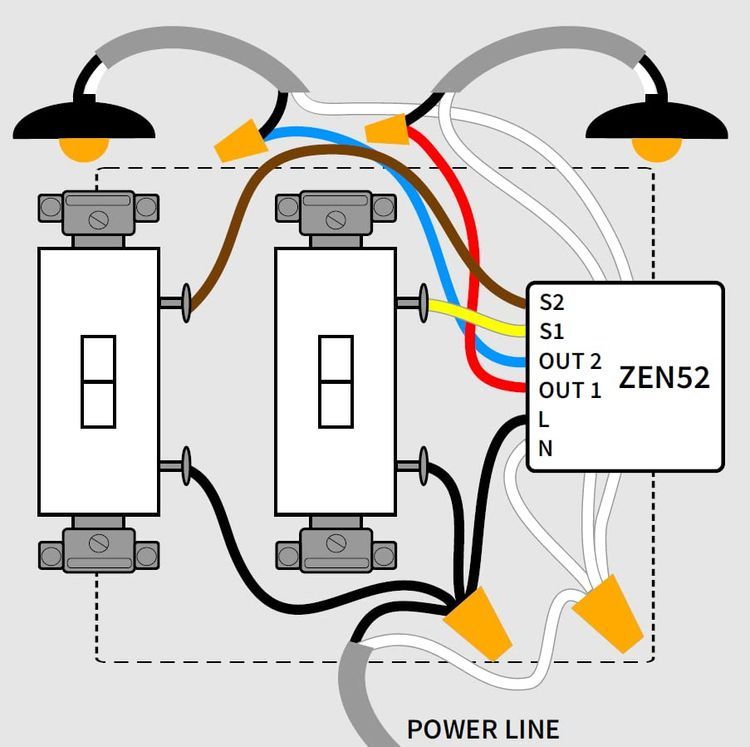 No. 7 - Zooz 700 Series Z-Wave Long Range Double Relay ZEN52 - 4