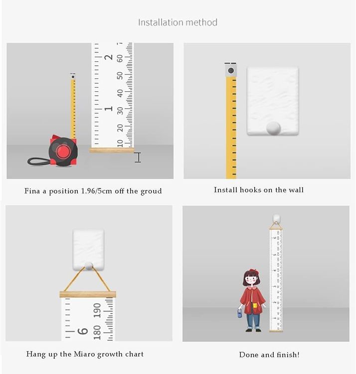 No. 5 - MinoMia Kids Growth Chart - 2