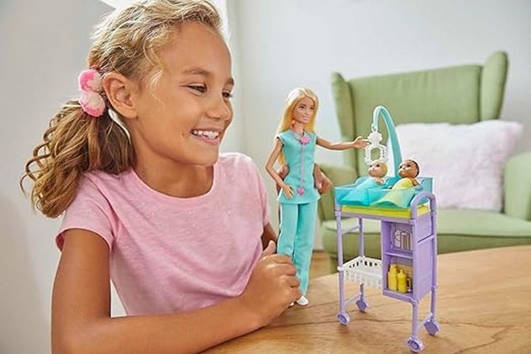 No. 7 - Barbie Baby Doctor Doll & Playset - 2