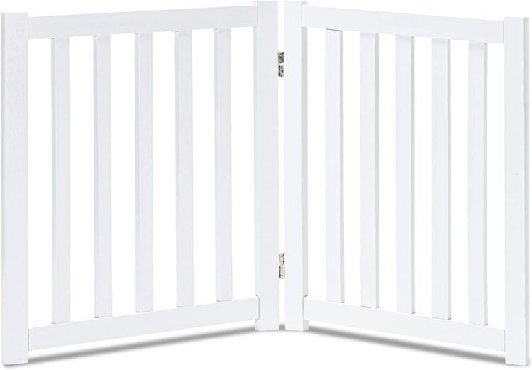 No. 10 - LZRS Solid Hardwood Freestanding Pet Gate - 1