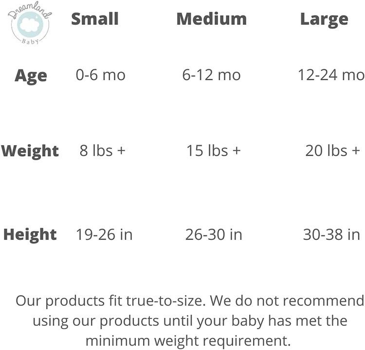 No. 1 - DREAMLAND BABY Sleep Sack - 5
