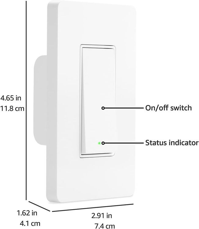 No. 9 - Amazon Basics Single Pole Smart Switch - 4