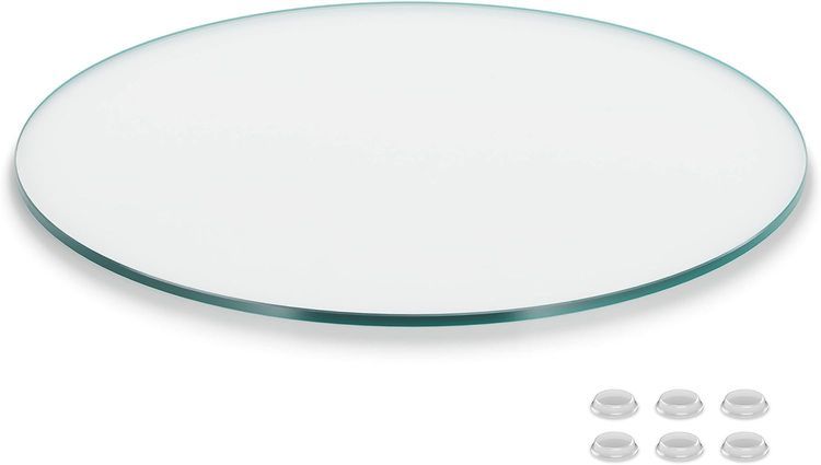 No. 1 - Better Bevel 36-Inch Round Glass Table Top - 1