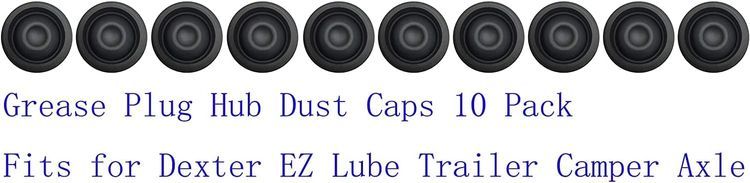 No. 4 - Grease Plug Hub Dust Caps - 2