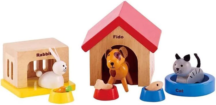 No. 4 - Hape Family Pets Set - 1