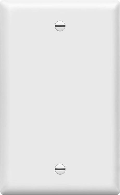 No. 8 - ENERLITES Blank Cover Wall Plate - 1