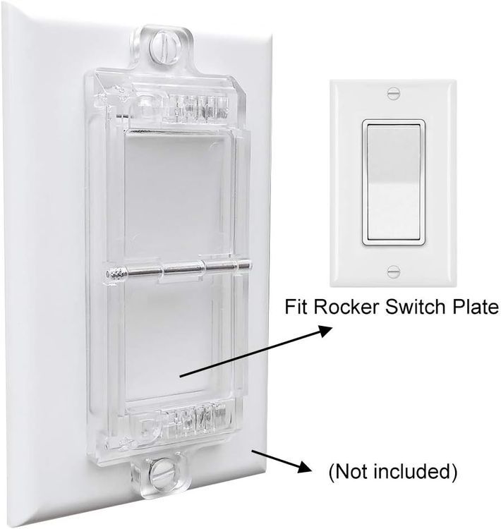 No. 3 - Rocker Light Switch Guard - 4