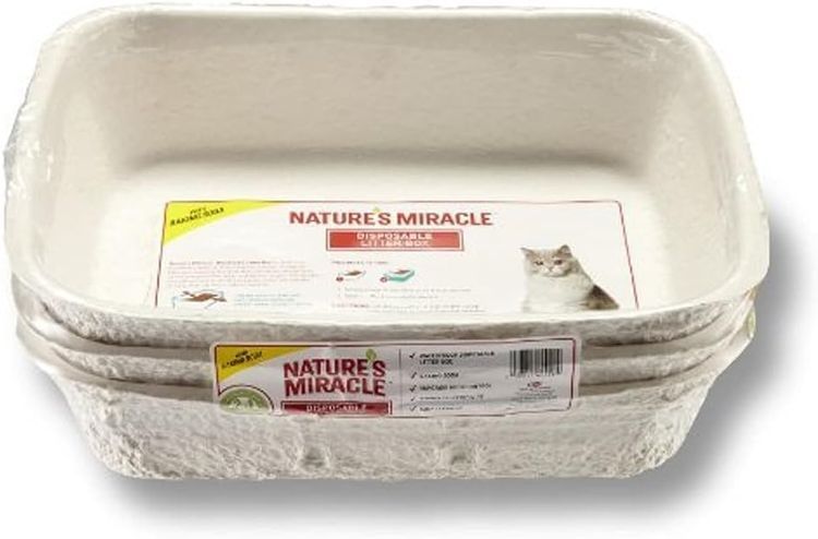 No. 8 - Nature's Miracle Disposable Cat Litter Boxes - 1