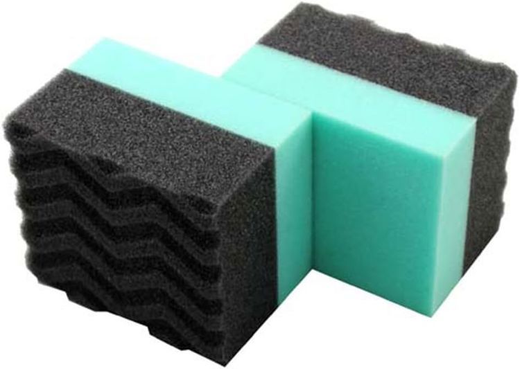 No. 10 - Chemical Guys Wonder Wave Durafoam Contoured Large Tire Dressing Applicator Pad - 1