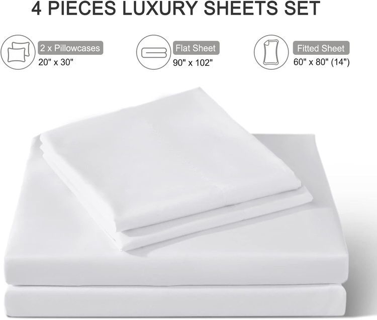 No. 7 - ILAVANDE Queen Size Sheet Set - 2