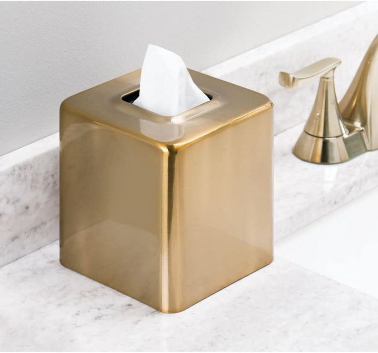 No. 5 - mDesign Metal Square Tissue Box Cover - 2