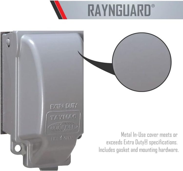 No. 8 - TayMac MX3200 RaynGuard Extra Duty Metal Weatherproof in-Use Cover - 3