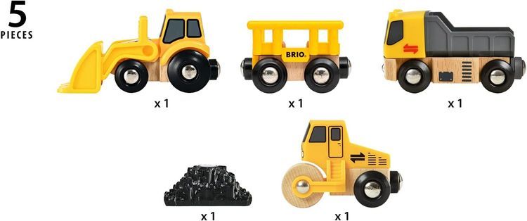 No. 7 - BRIO Toy Figure Construction Vehicles - 3