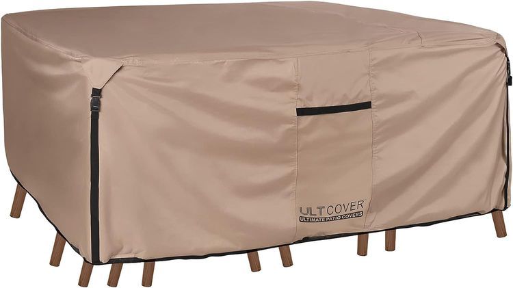 No. 5 - ULTCOVER Rectangular Patio Heavy Duty Table Cover - 1