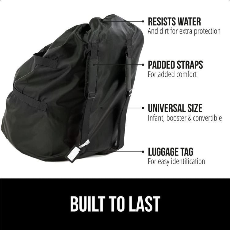 No. 1 - Gorilla Grip Car Seat Travel Bag - 2