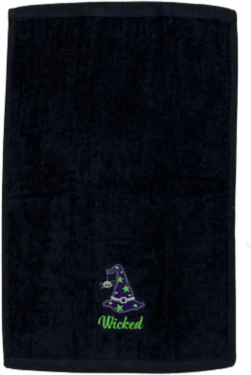 No. 4 - Serafina Home Halloween Fingertip Towels - 5