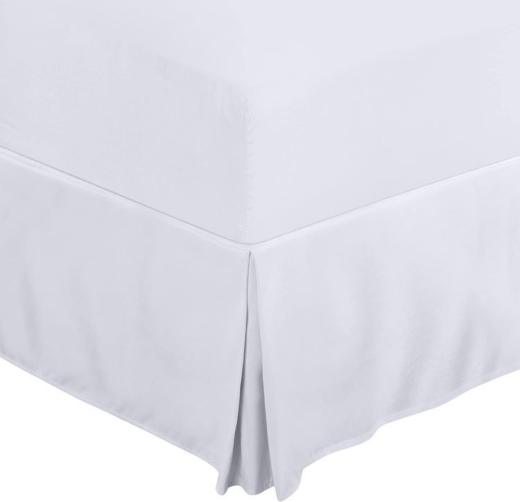 No. 1 - Utopia Bedding Queen Bed Skirt - 1