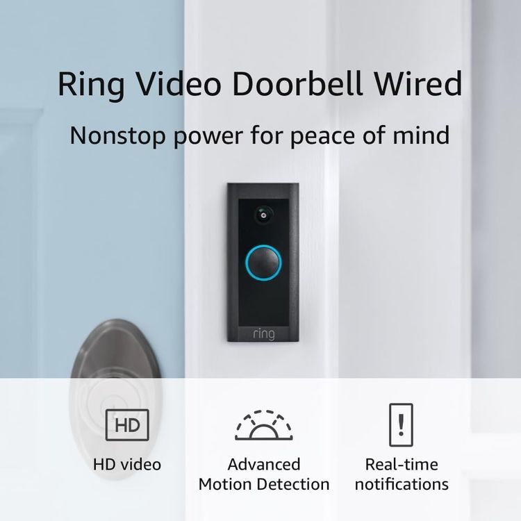 No. 5 - Ring Video Doorbell Wired - 1