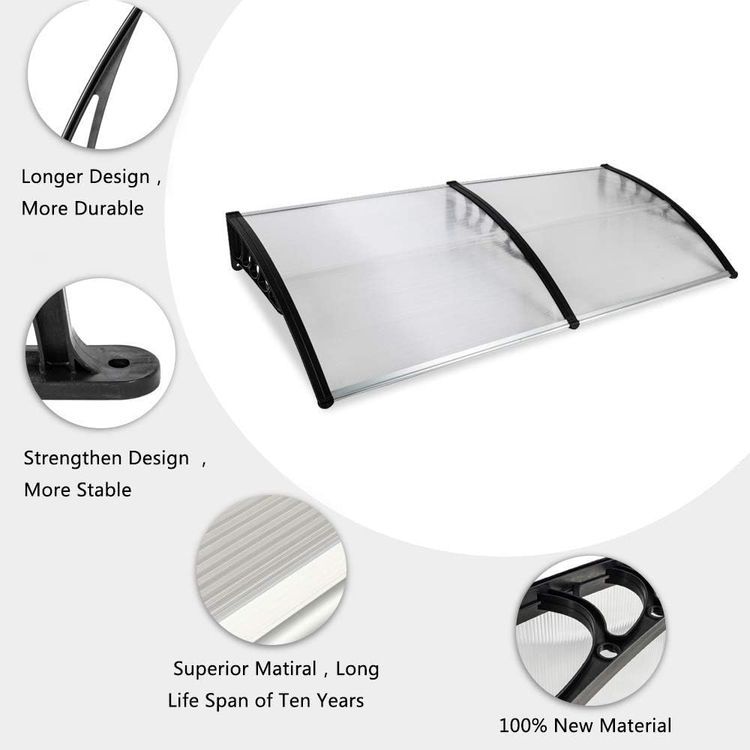 No. 1 - Outvita Window Awning Door Canopy - 4