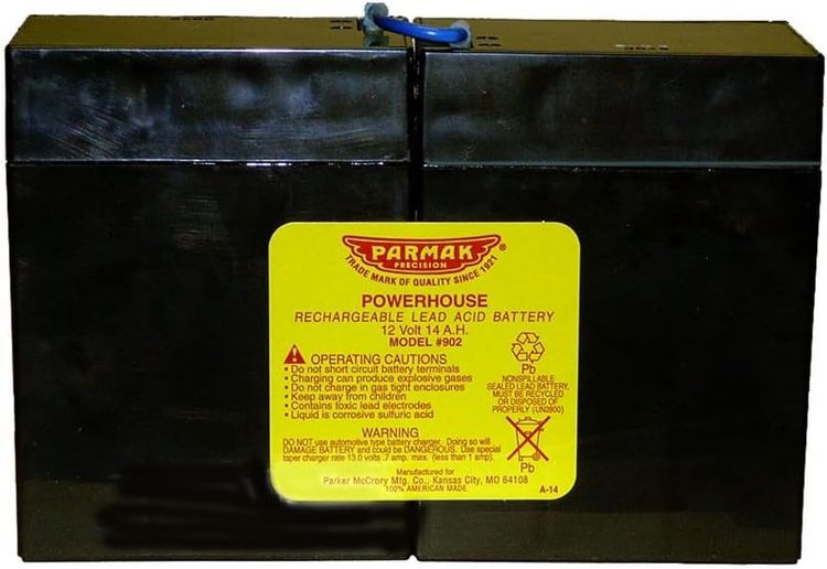 No. 5 - Parmak 902 12-Volt Gel Cell Battery - 1