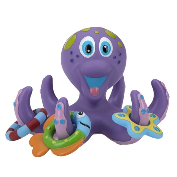 No. 6 - Nuby Octopus Hoopla Bath Toy - 1