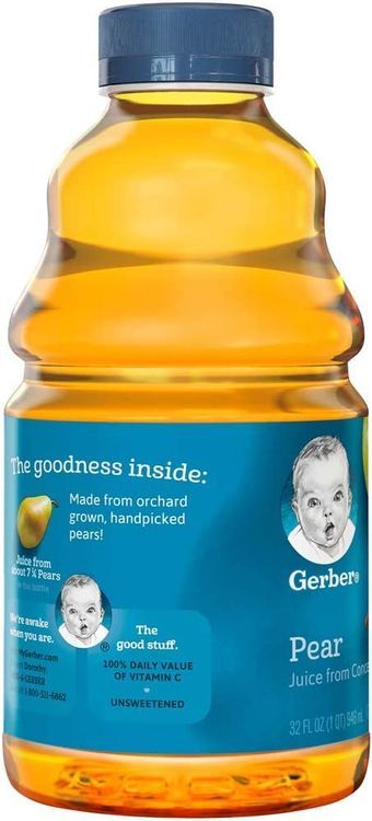 No. 4 - Gerber Pear Juice - 4