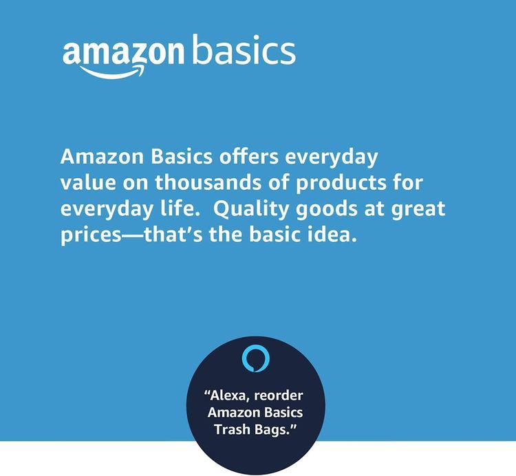 No. 4 - Amazon Basics Lawn & Leaf Drawstring Trash Bags - 5