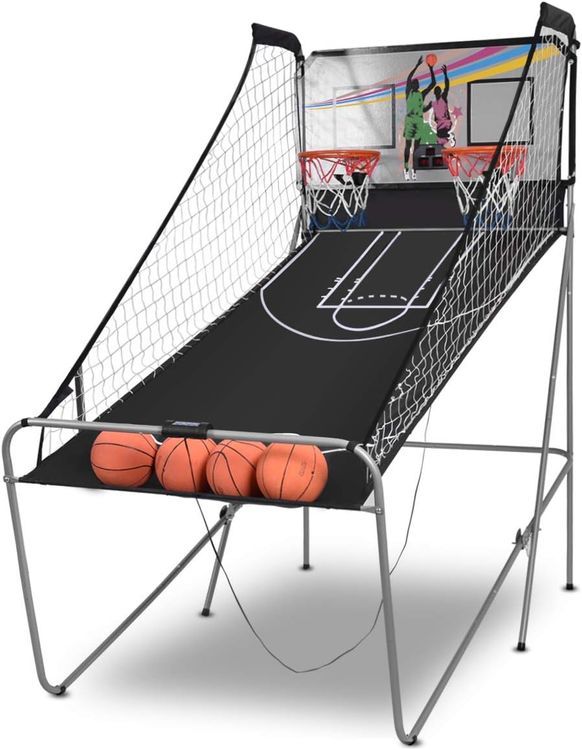 No. 4 - Giantex Foldable Basketball Arcade Game - 1