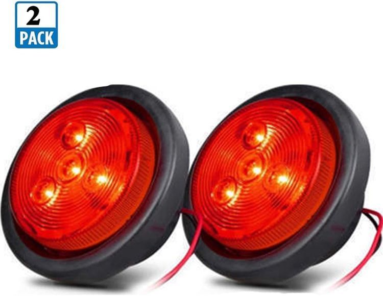 No. 10 - NEW SUN 2.5 Inch Round LED Marker Lights - 3