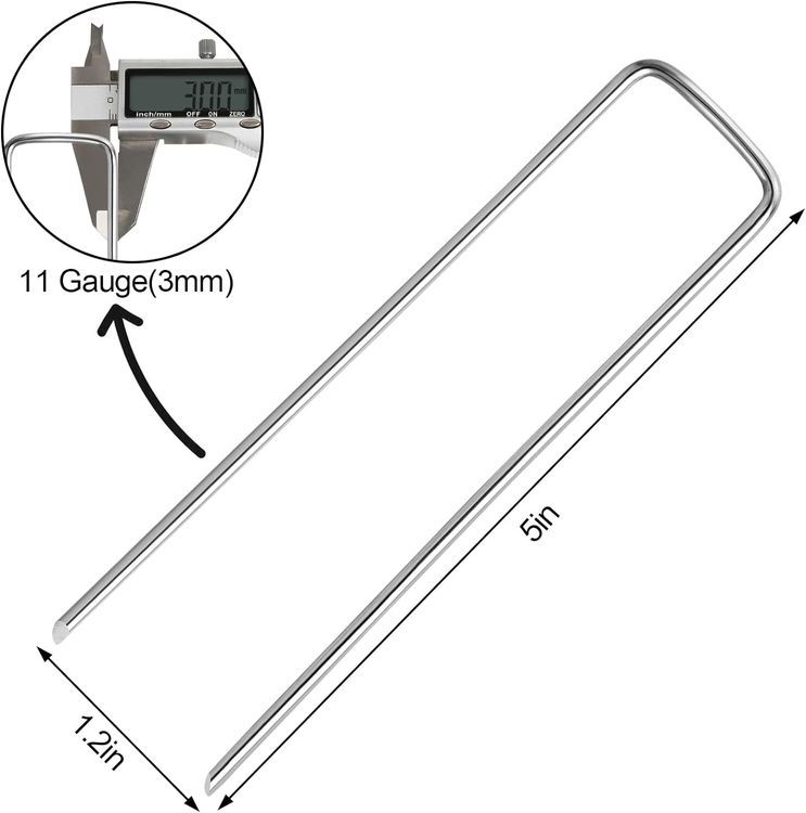 No. 3 - Adjustable Metal Garden Stakes - 2